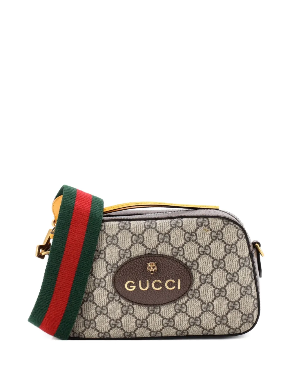 Gucci Pre-Owned Neo Vintage Camera Messenger Bag GG Coated Canvas crossbody bag - Marrone