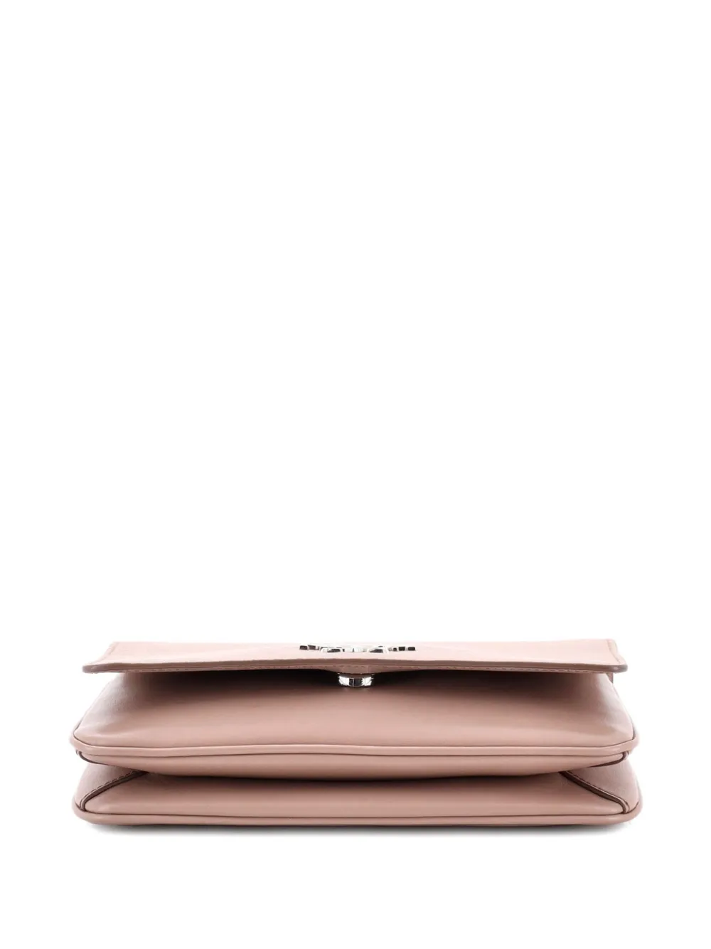 Chain Flap Saffiano And Soft Calf Small Crossbody Bag