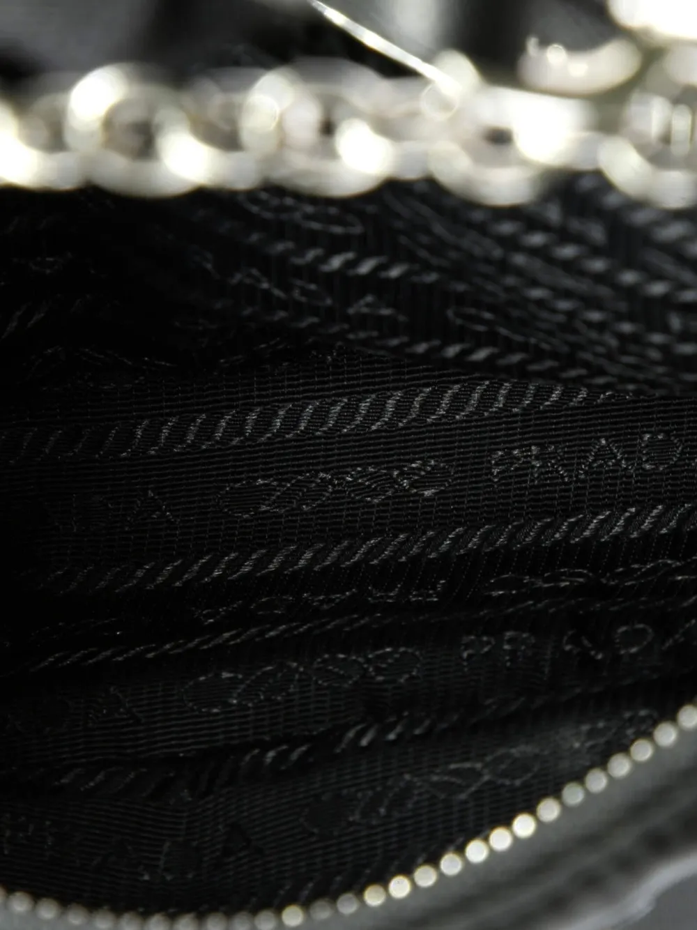 PRADA Pre-owned Re-edition 2005 Shoulder Bag Tessuto Small Crossbody Bag In Black