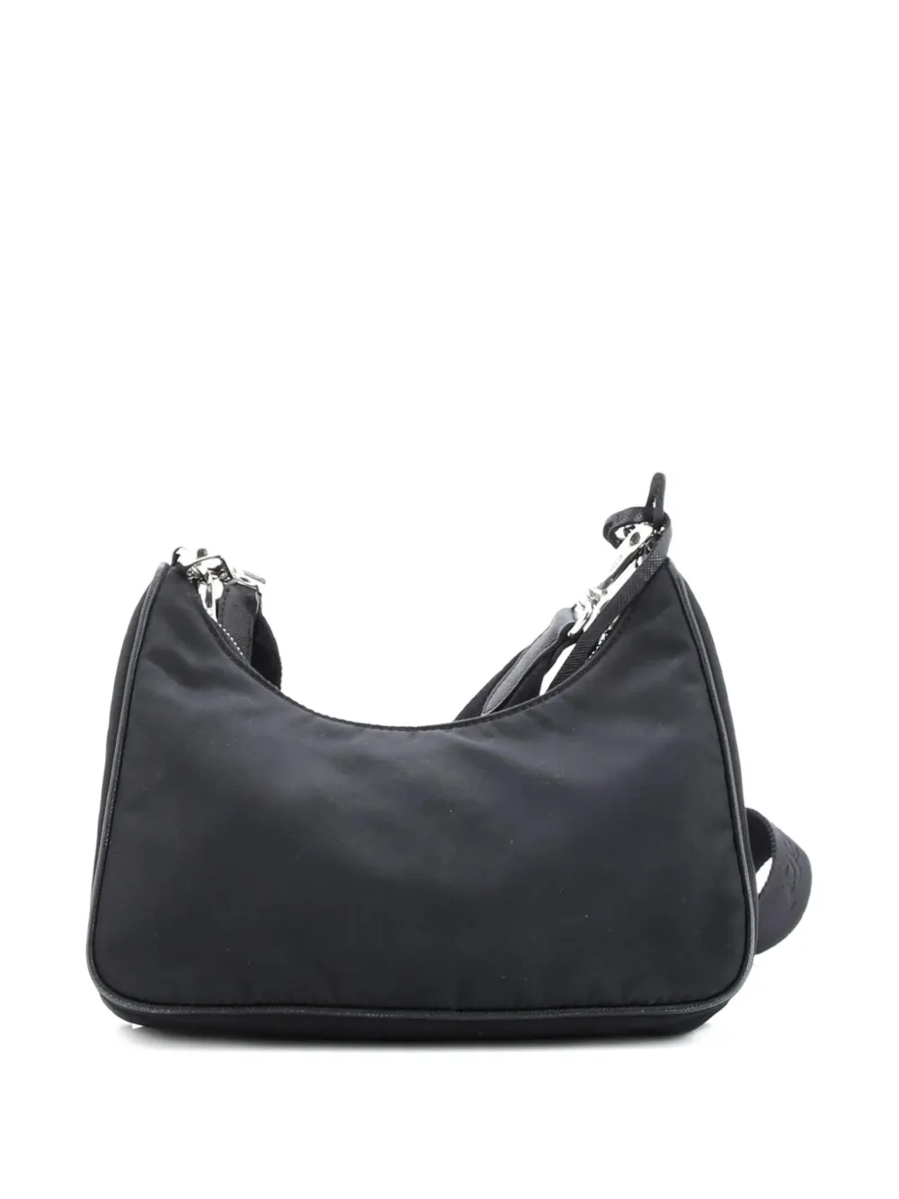 PRADA Pre-owned Re-edition 2005 Shoulder Bag Tessuto Small Crossbody Bag In Black