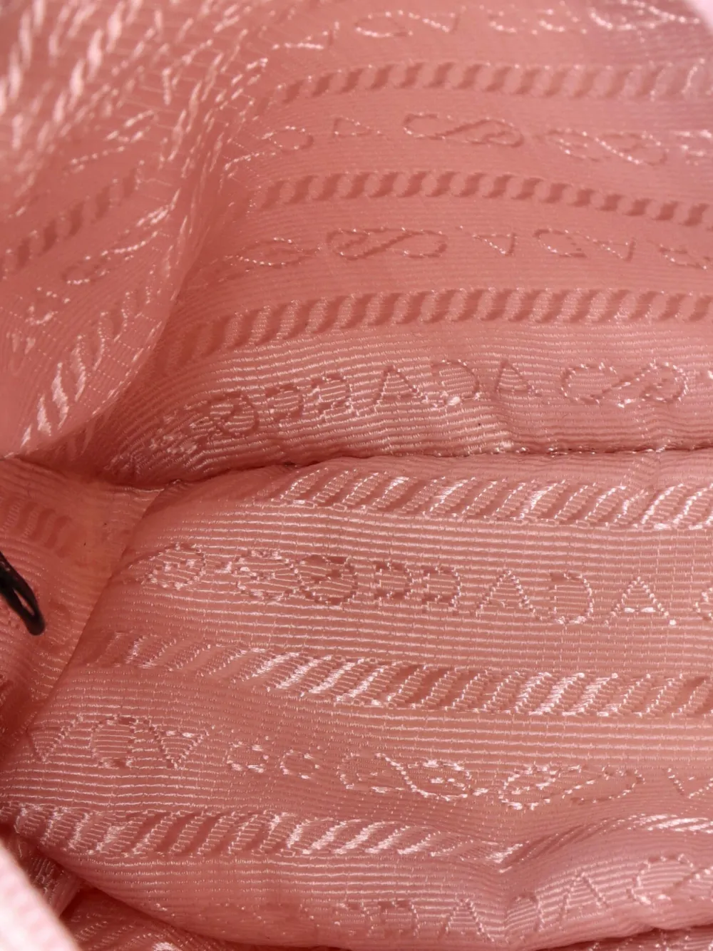 PRADA Pre-owned Re-edition 2000 Tessuto Mini Hobo Bag In Pink