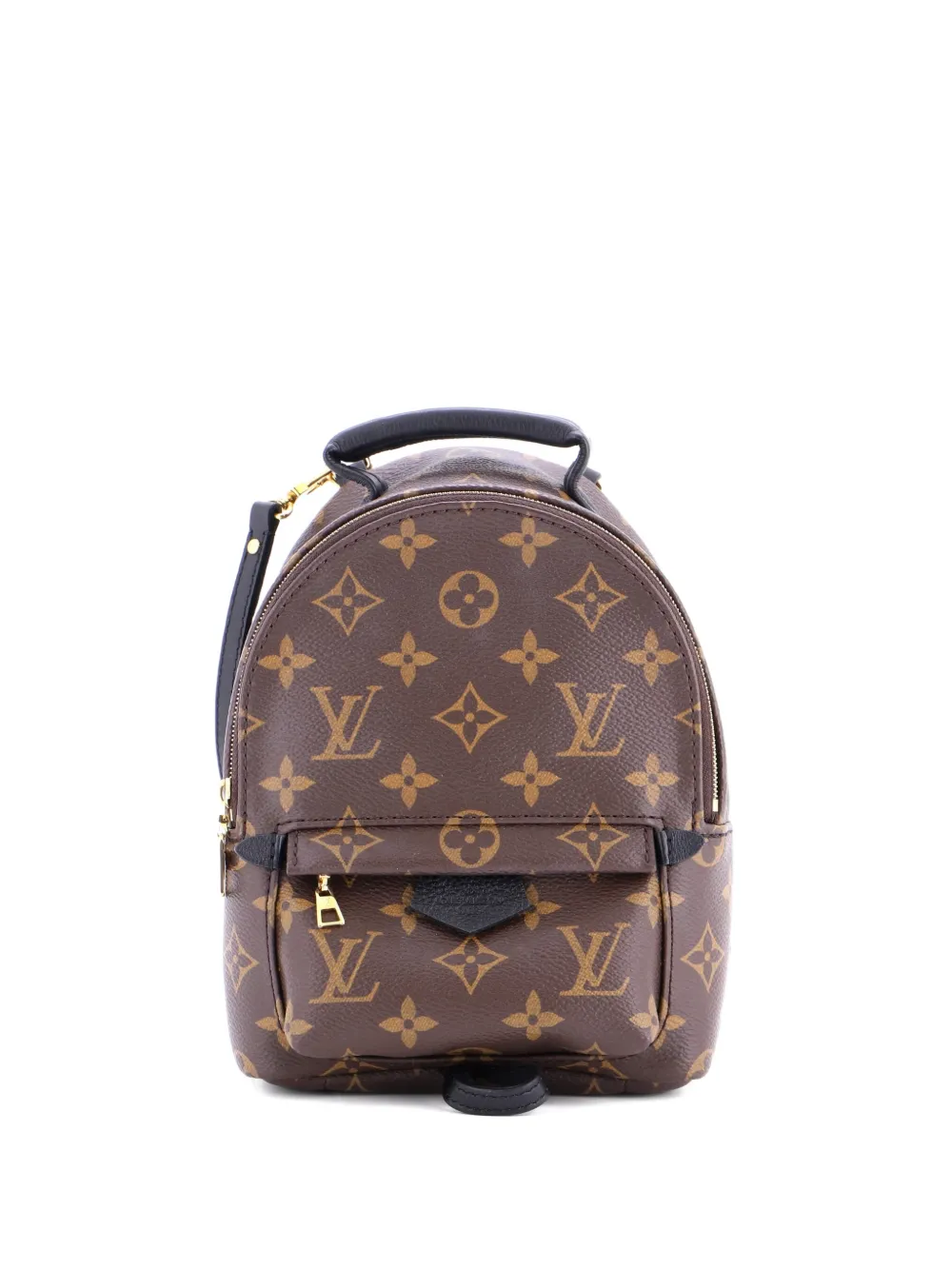 Click to view more detailed imagery on our partner's website Pre-owned Louis Vuitton Palm Springs Monogram Canvas Mini Backpack In Brown