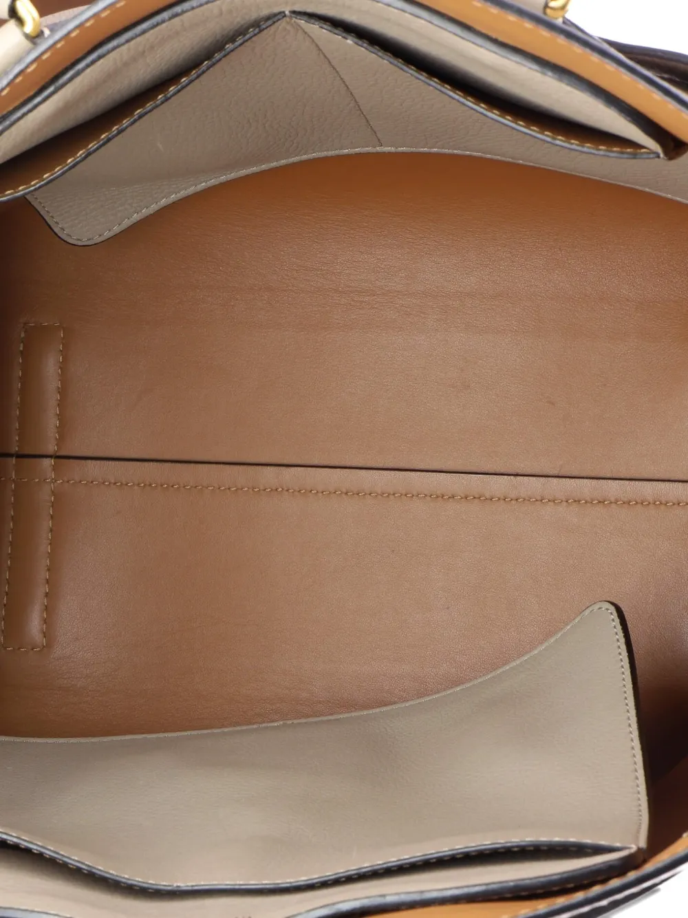 Belt Leather Large Tote Bag