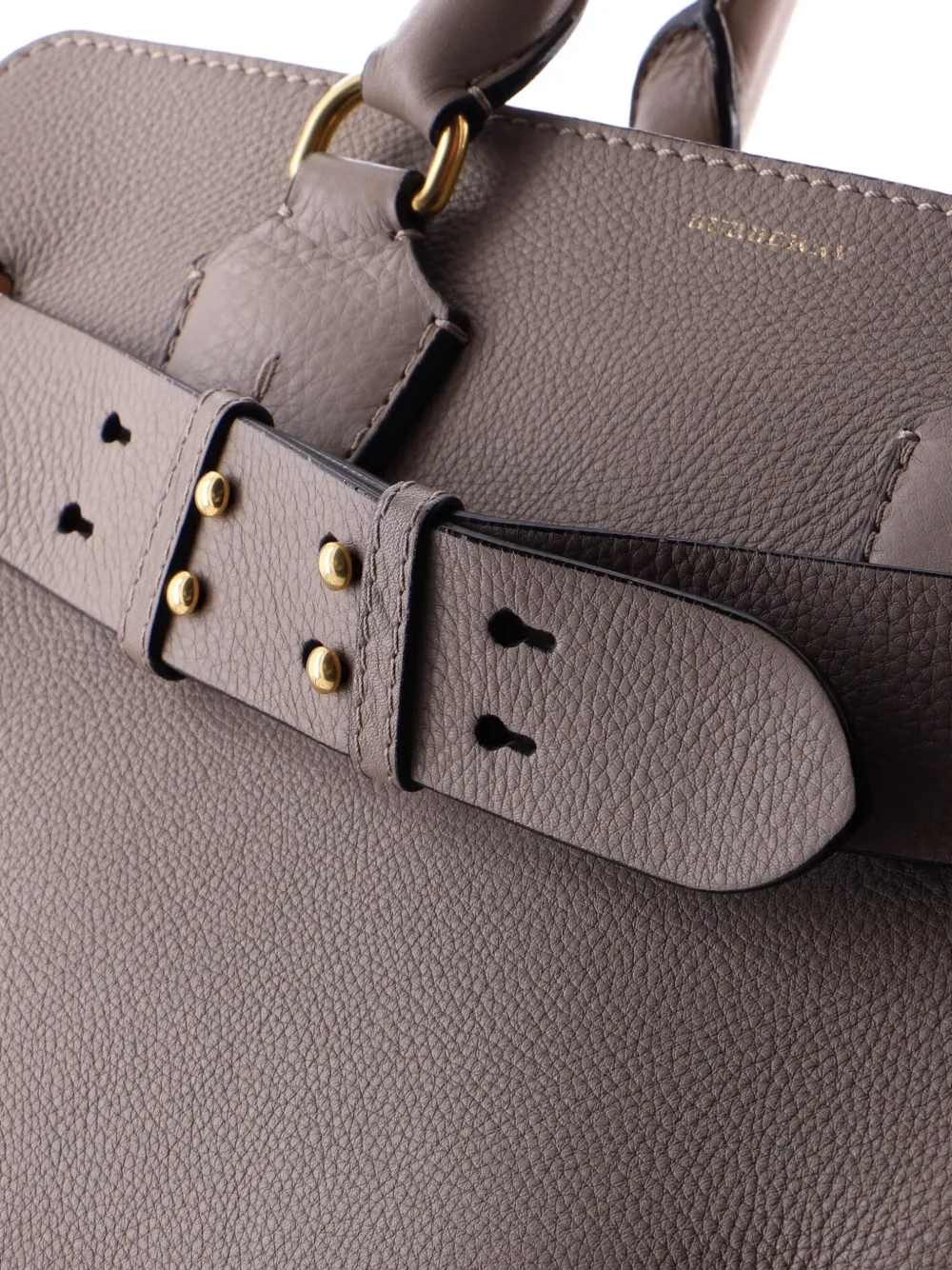 Belt Leather Large Tote Bag