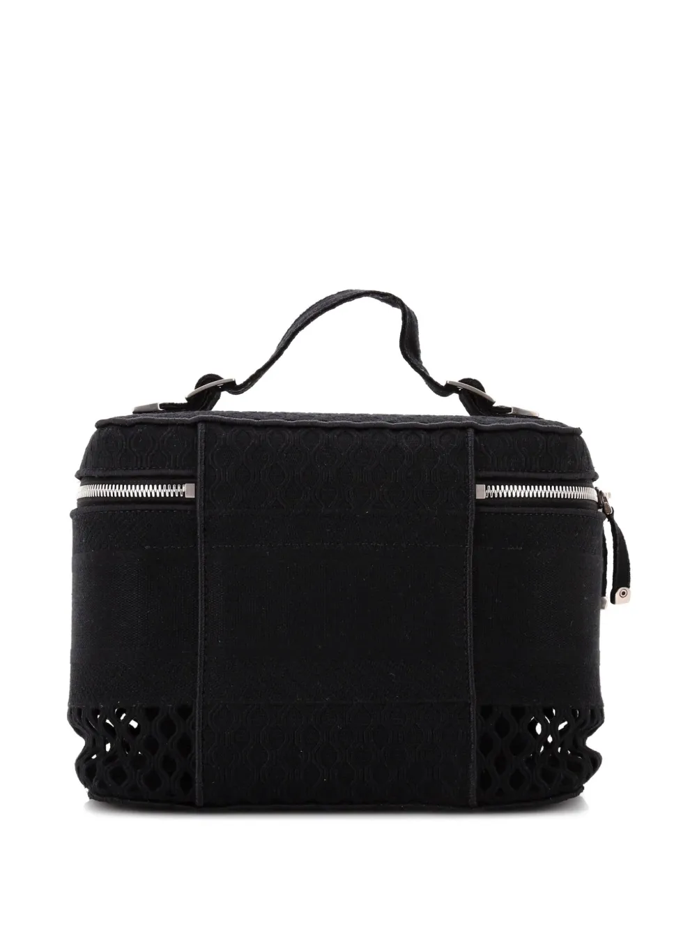 Christian Dior Pre-Owned DiorTravel Vanity Case Embroidered Canvas with Mesh pouch | Image 2