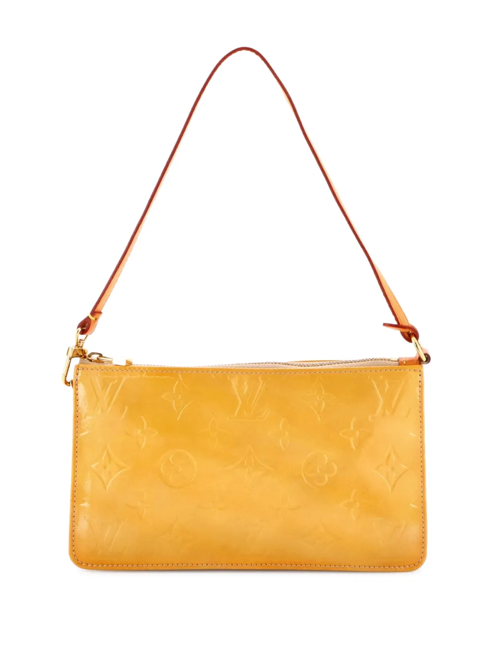 Louis Vuitton Pre-Owned Lexington Pochette Monogram Vernis clutch bag - Giallo