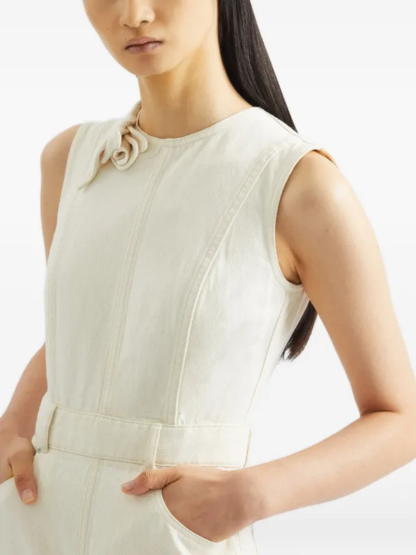 erdem denim dress ERDEM