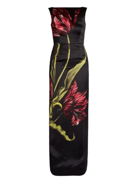 ERDEM floral-print maxi dress