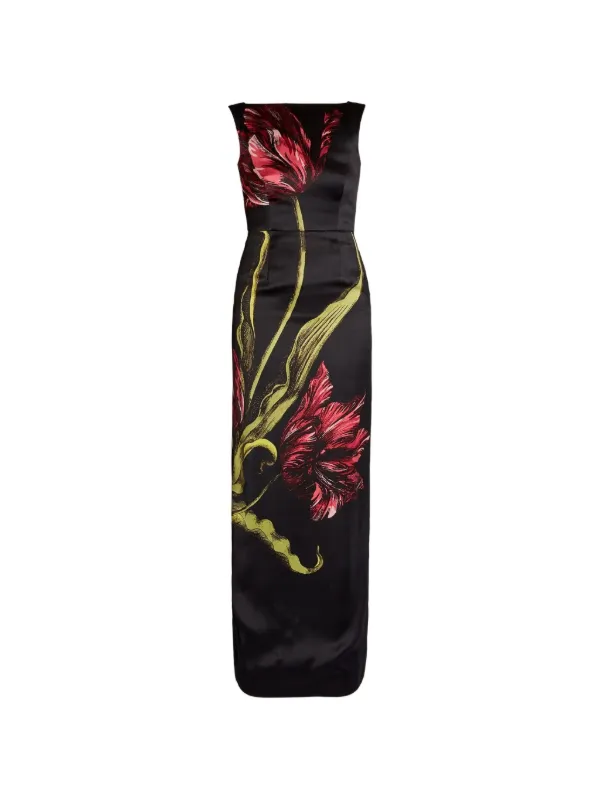 detail maxi dress Godet Detail Maxi Dress