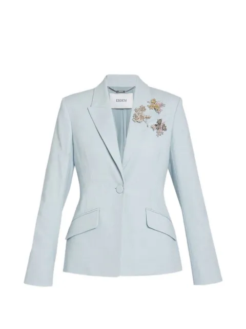 ERDEM embellished single-breasted blazer