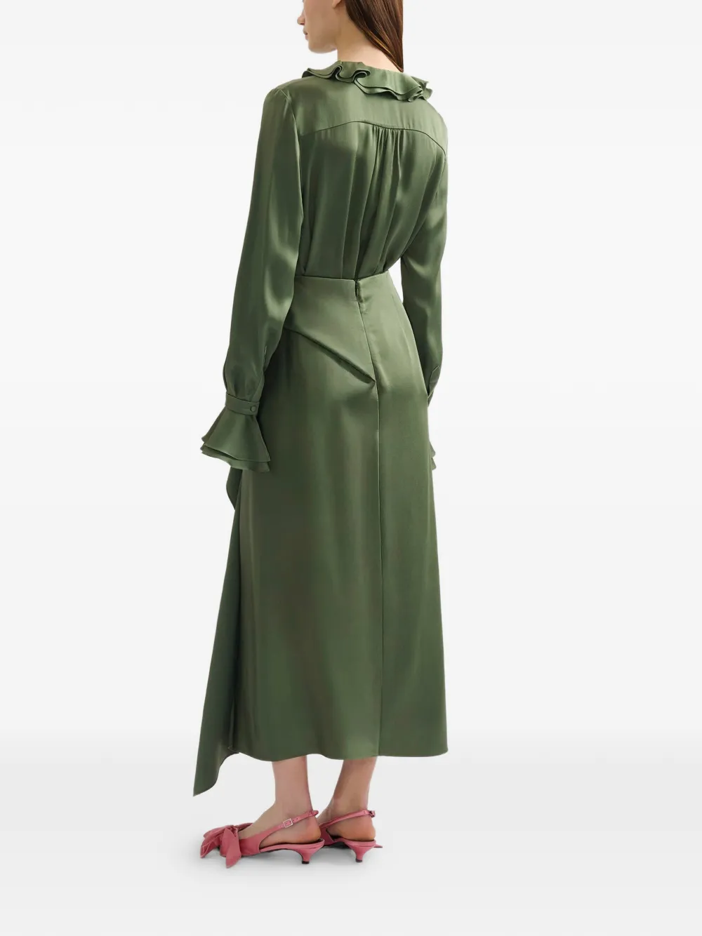 Cady Ruffled Long-Sleeve Shirt