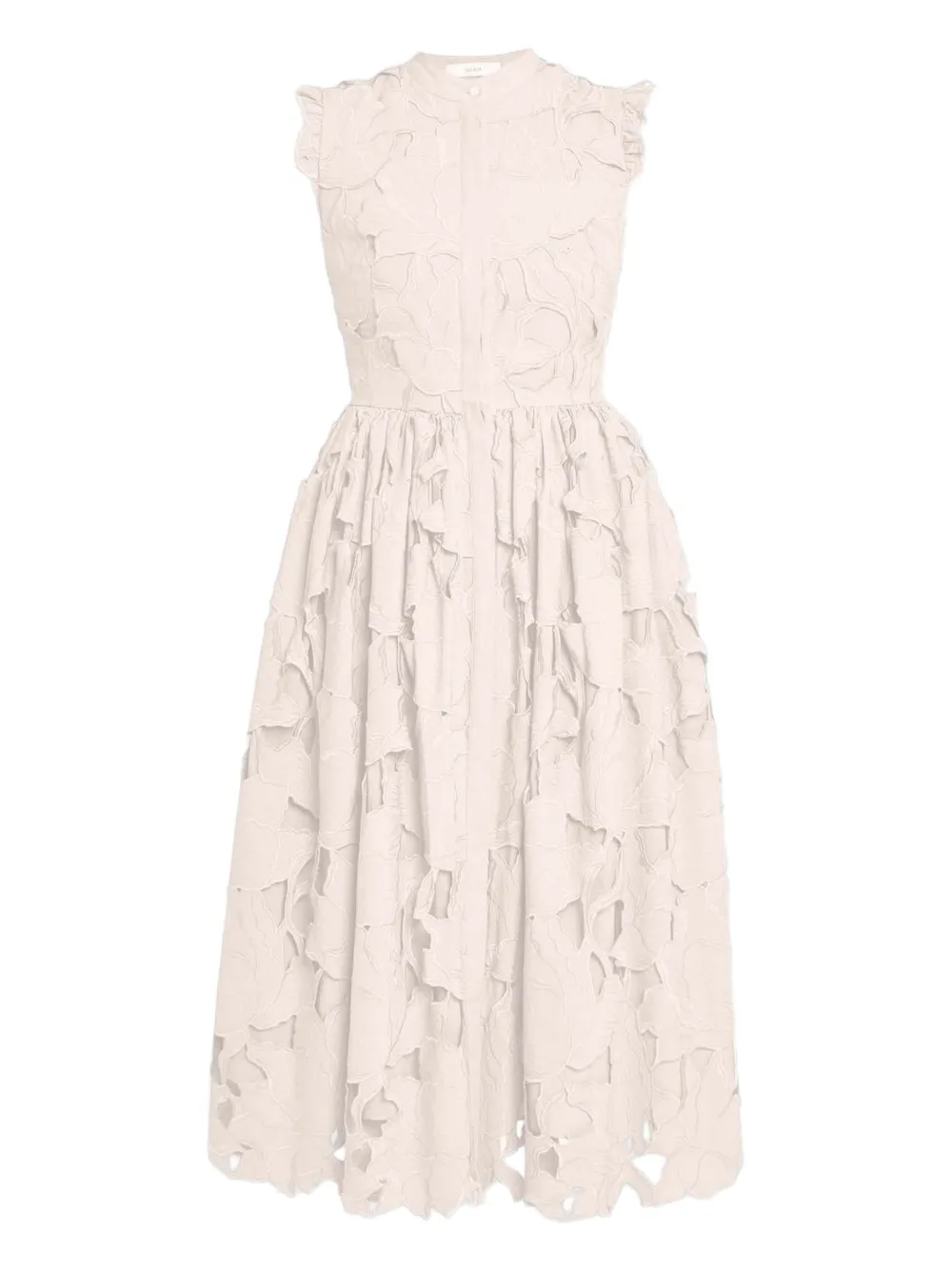 ERDEM Abito midi smanicato - Rosa