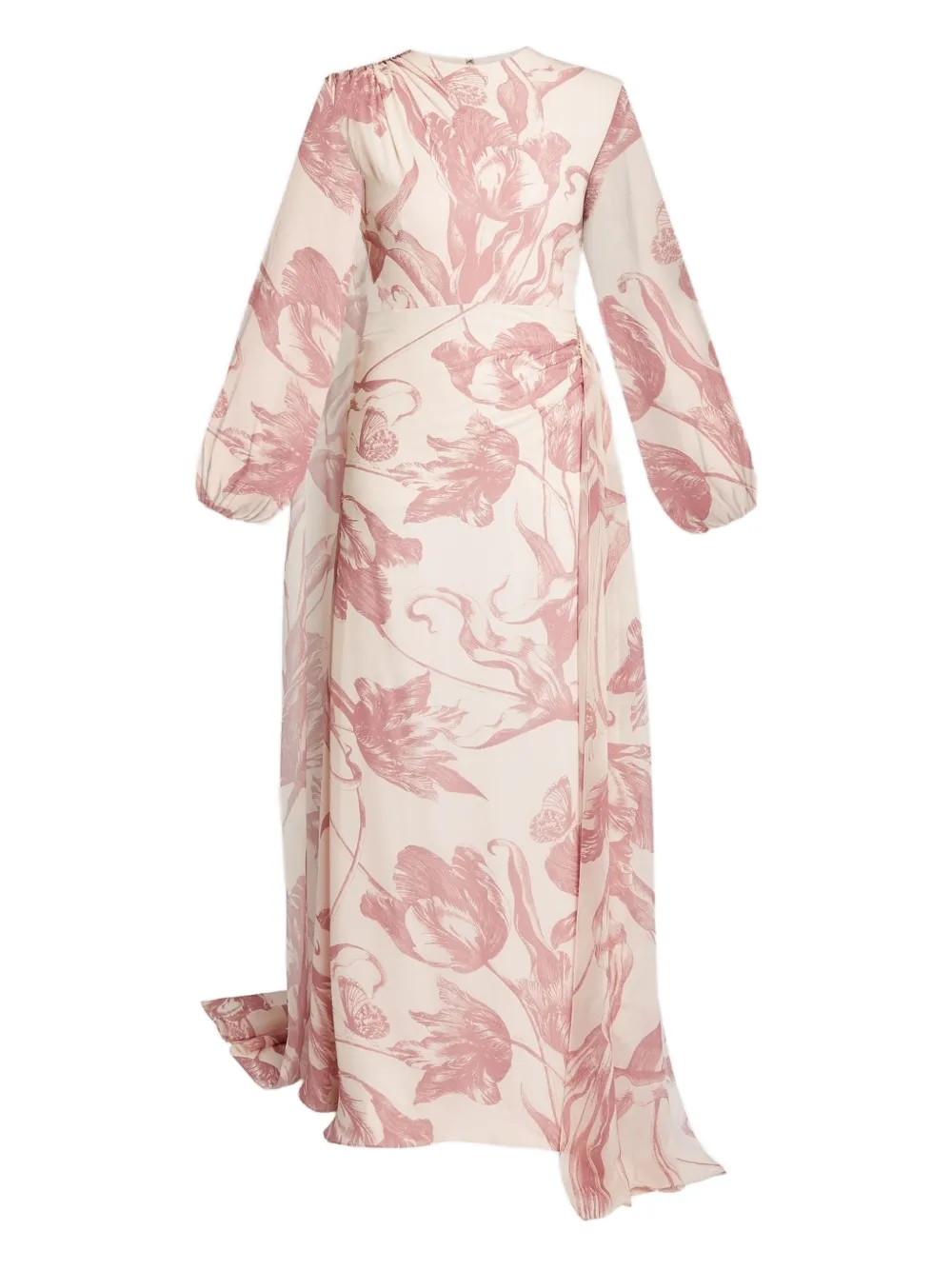 ERDEM Abito da sera a fiori - Toni neutri