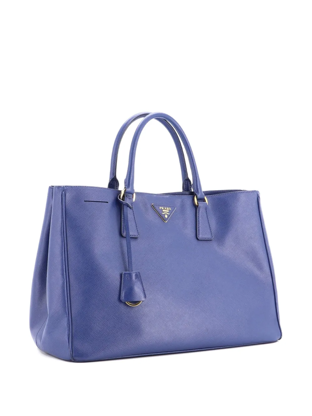 Prada Pre-Owned Lux Open Saffiano Leather Large tote bag | Blue | Image 1