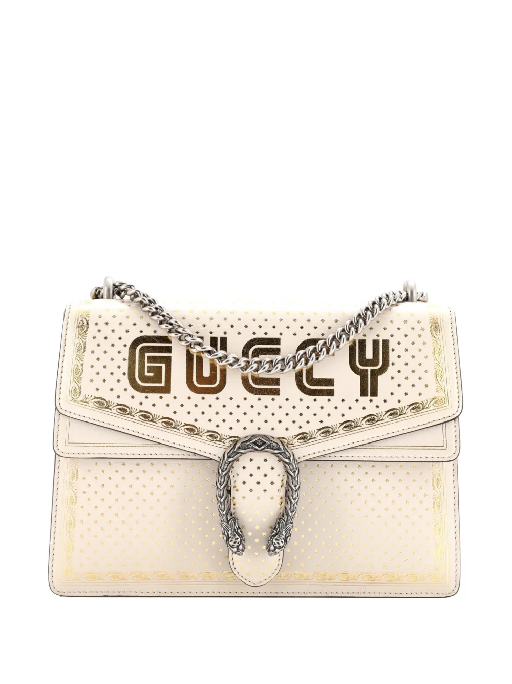 Gucci Pre-Owned Dionysus Bag Limited Edition Printed Leather Medium shoulder bag - Toni neutri