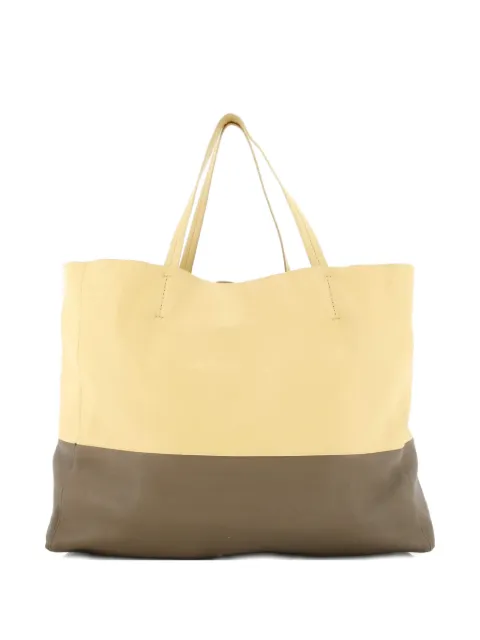 Celine Pre-Owned Horizontal Bi-Cabas Leather Large tote bag