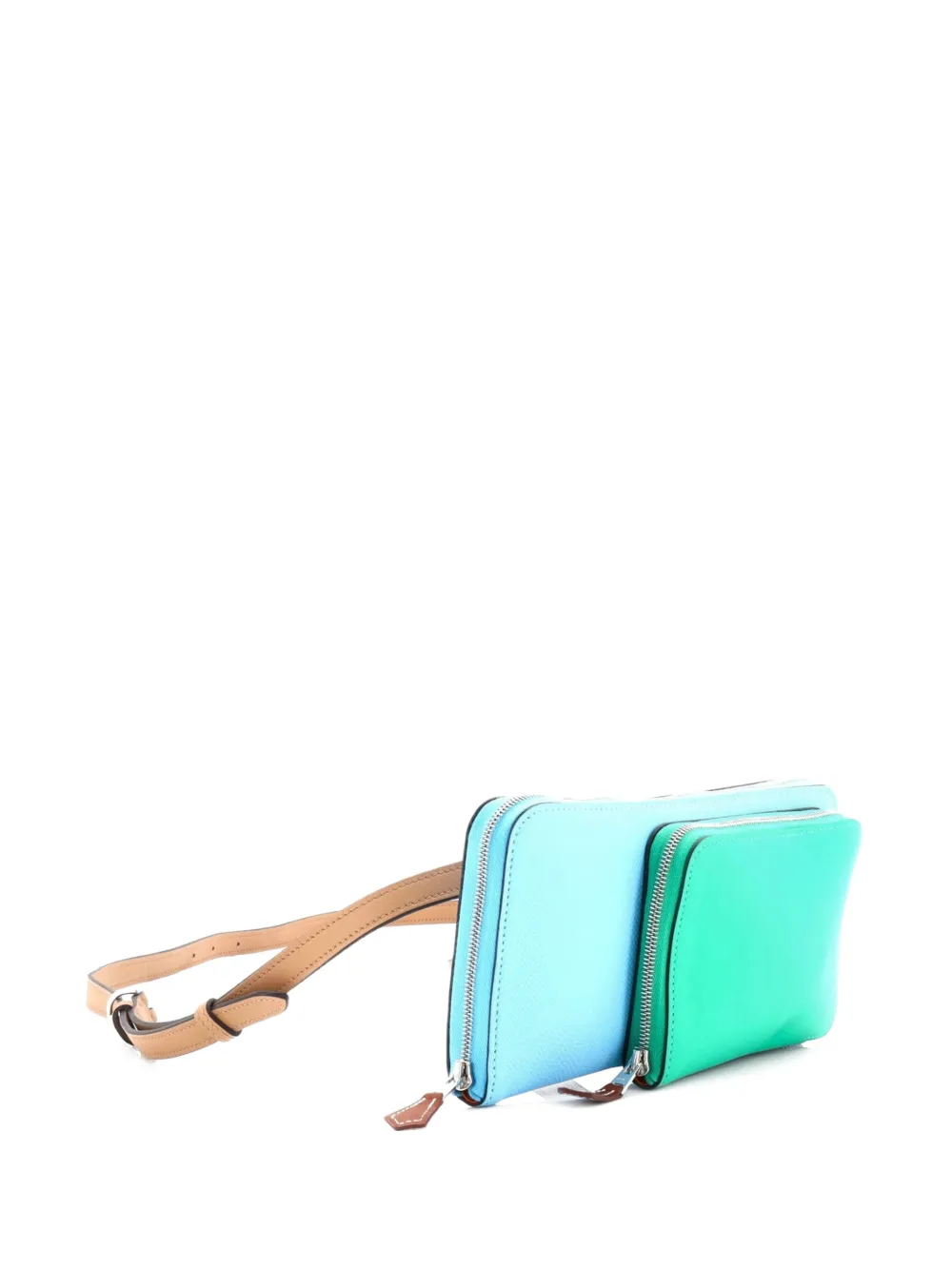 Hermès Pre-Owned Nouveau To Go Wallet Epsom with Swift clutch bag | Estilos de archivo | Image 2