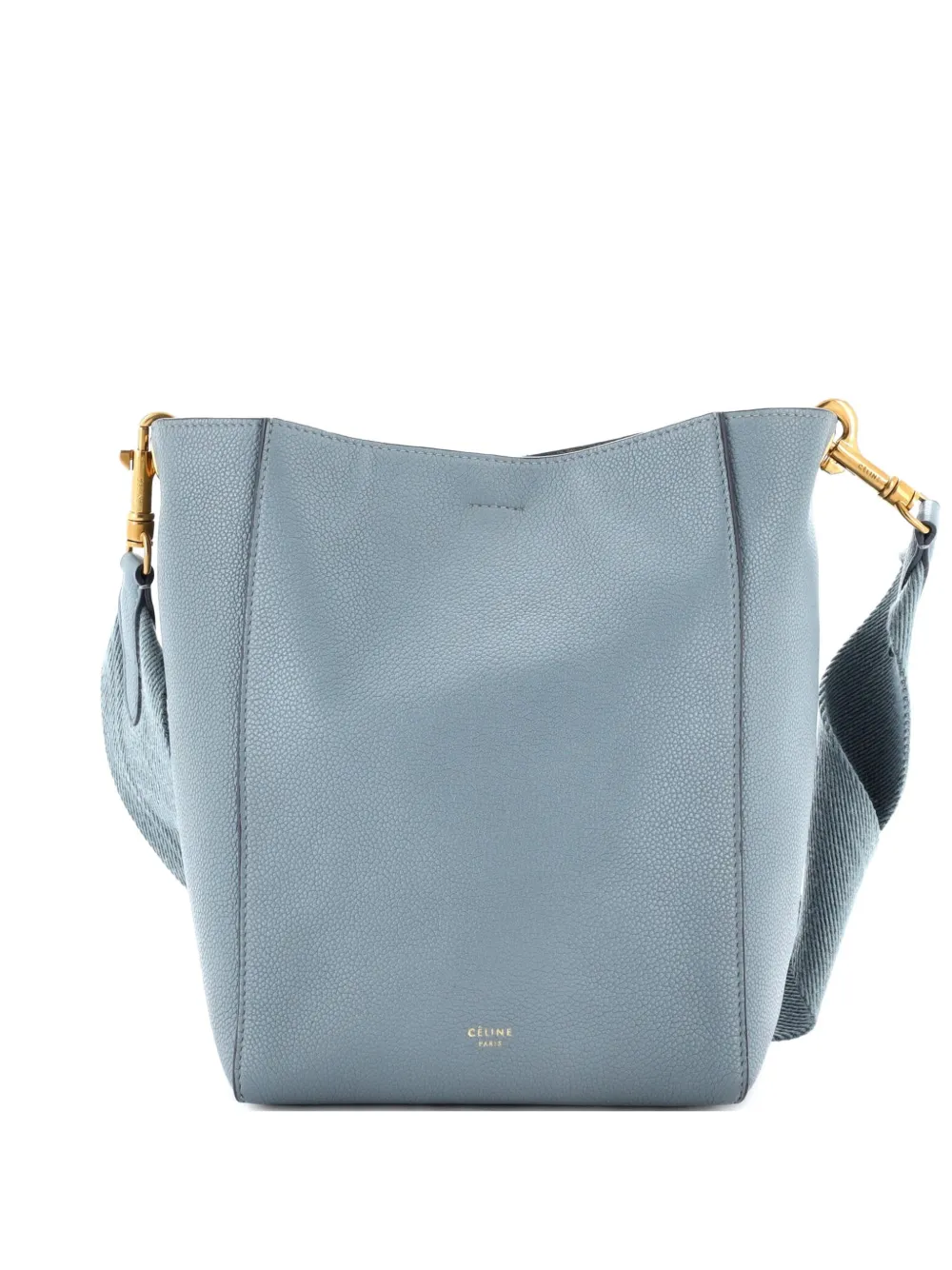 Celine Pre-Owned Sangle Seau Bag Calfskin Small shoulder bag - Blu