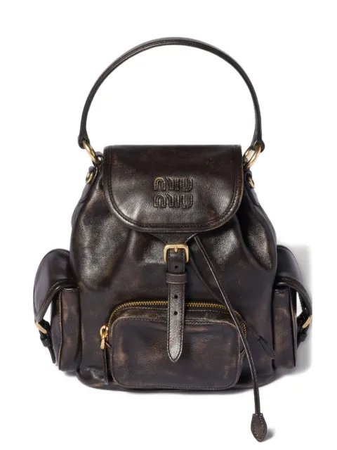 Miu Miu buckle-fastening medium backpack