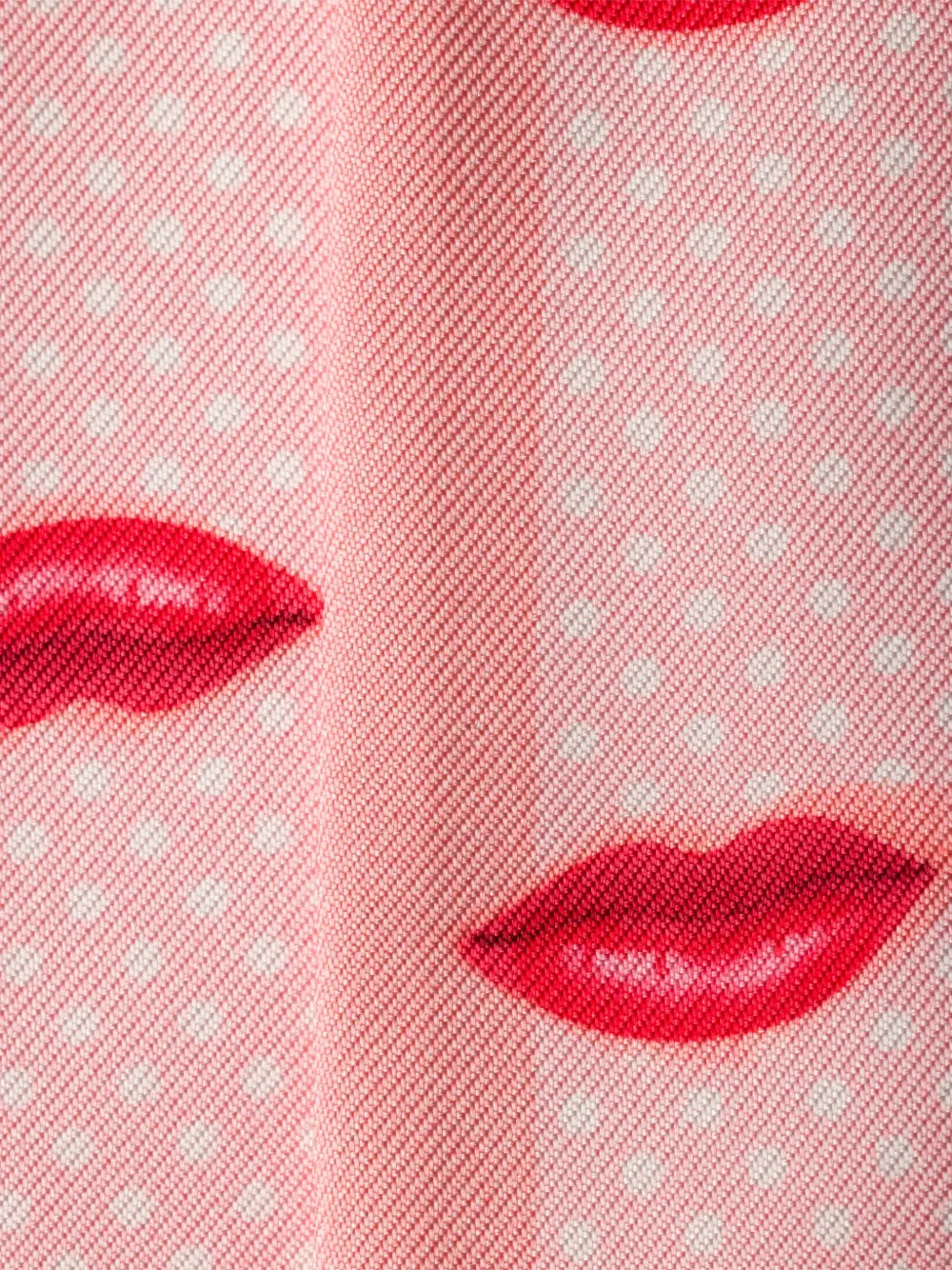 Prada lips-print Scarf | Pink | FARFETCH
