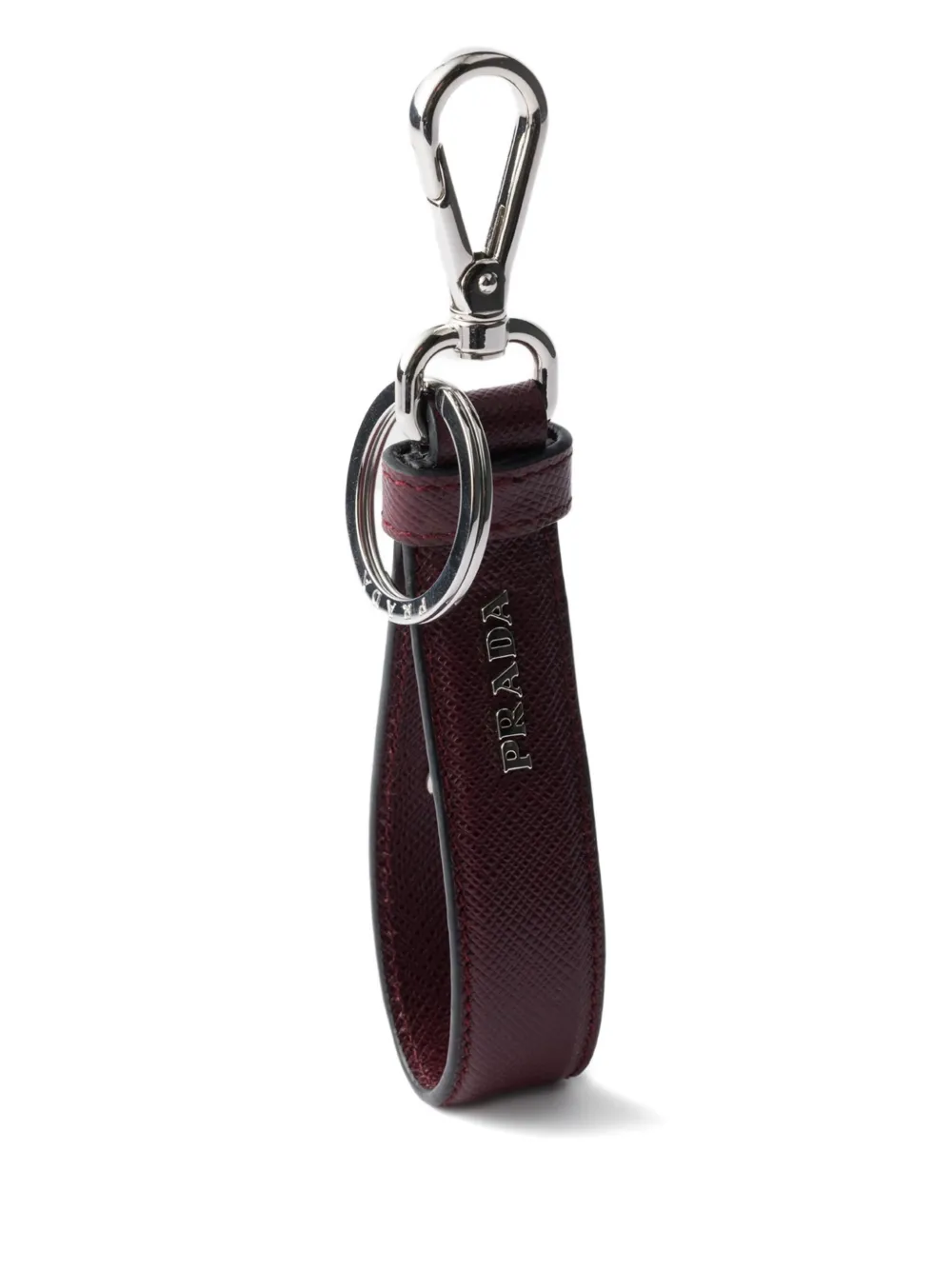 Prada Saffiano leather keychain | Men | Image 2