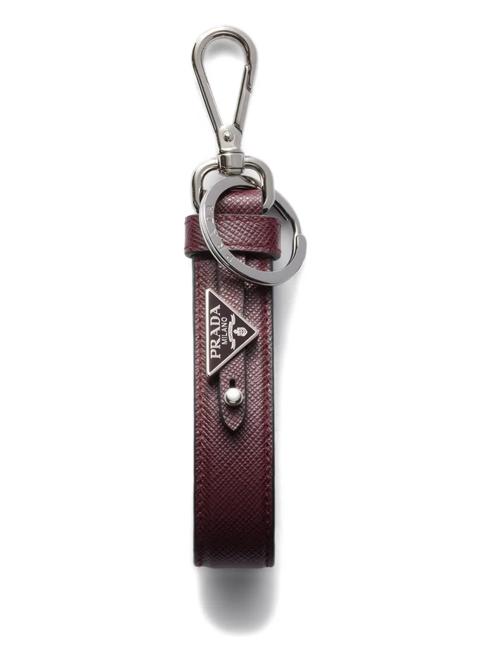 Prada Saffiano leather keychain | Red | Image 1