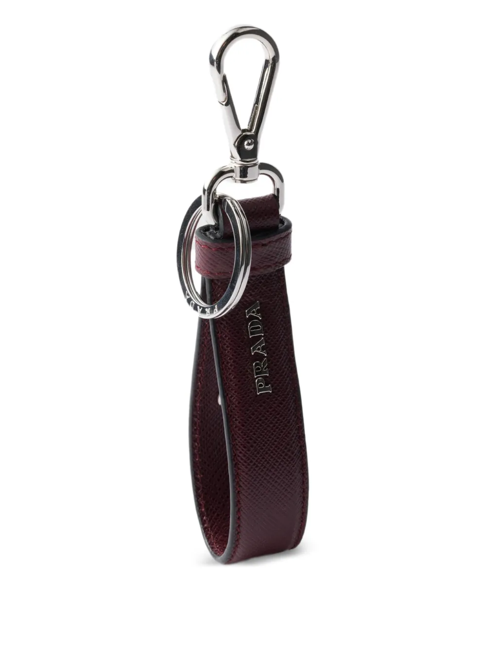 Prada سلسلة مفاتيح 'سافيانو' جلد | Image 2