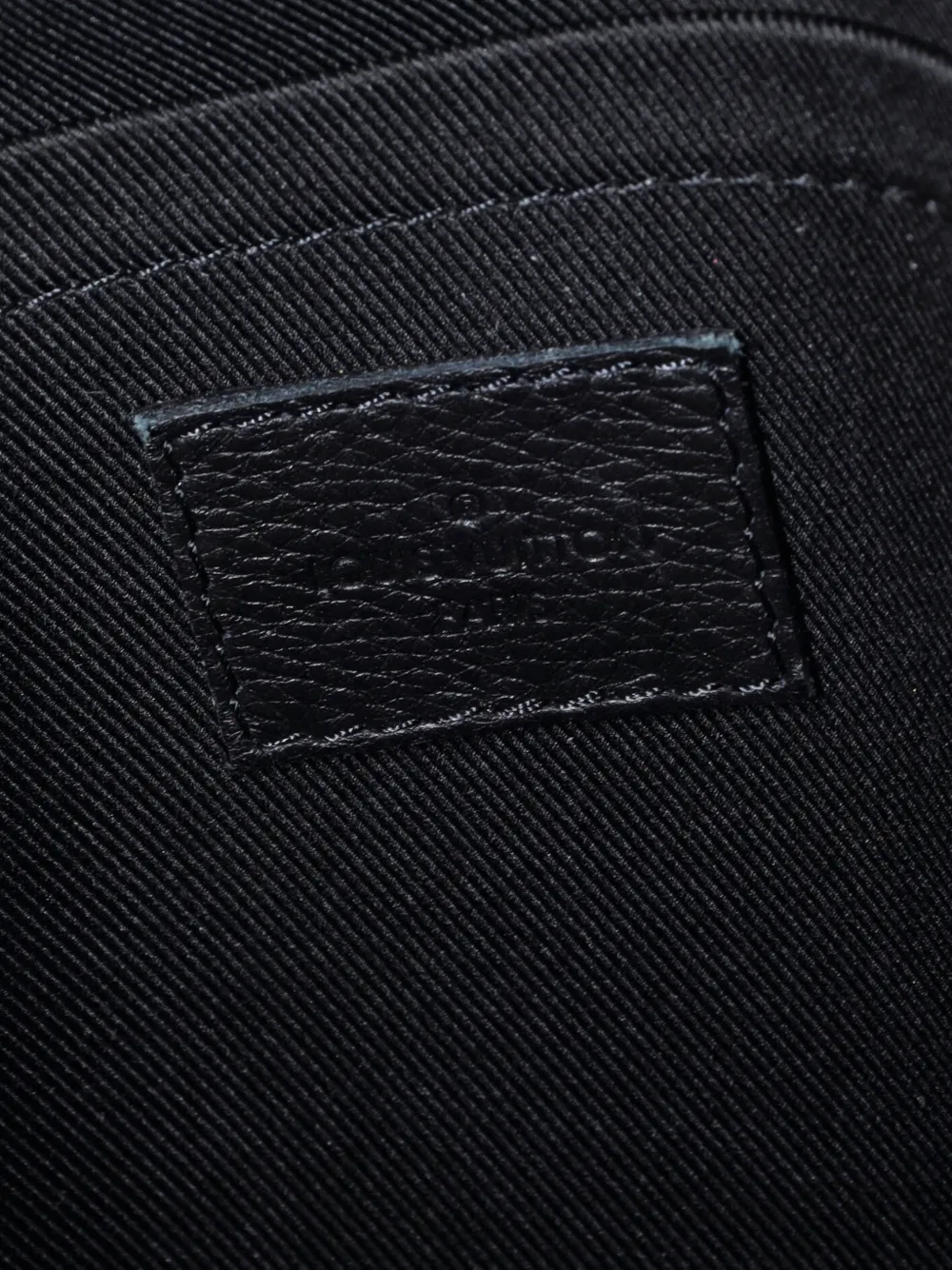 Pre-owned Louis Vuitton Palm Springs Reverse Monogram Canvas Pm Backpack In Black