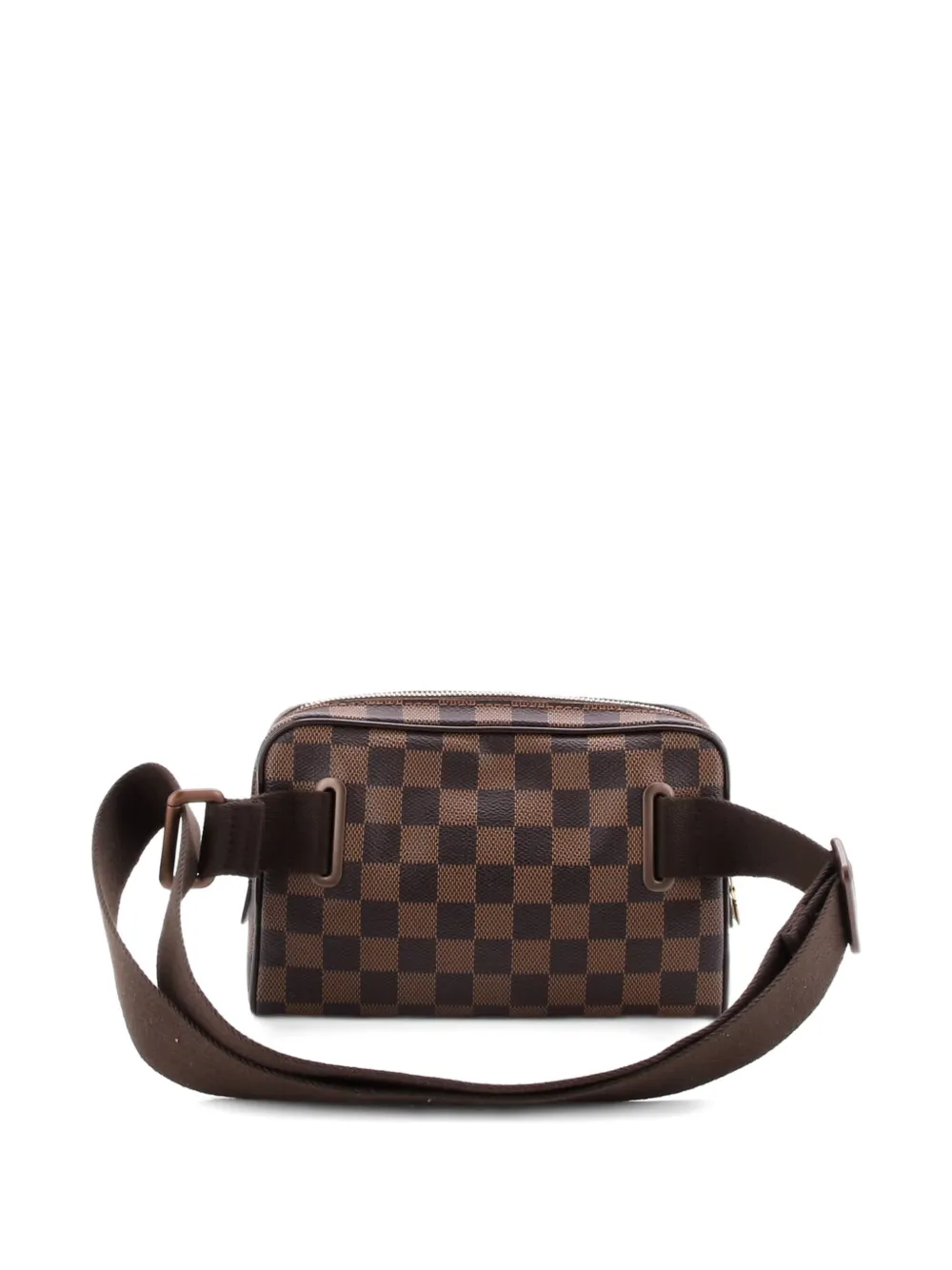 Pre-owned Louis Vuitton Brooklyn Bum Bag Damier Belt Bag In Brown