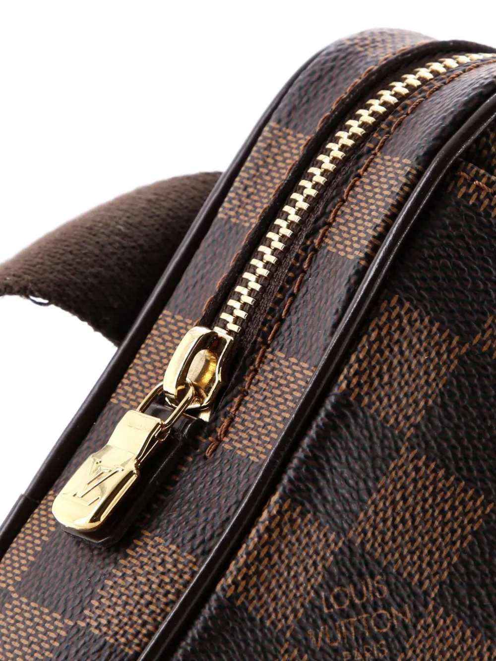 Pre-owned Louis Vuitton Brooklyn Bum Bag Damier Belt Bag In Brown