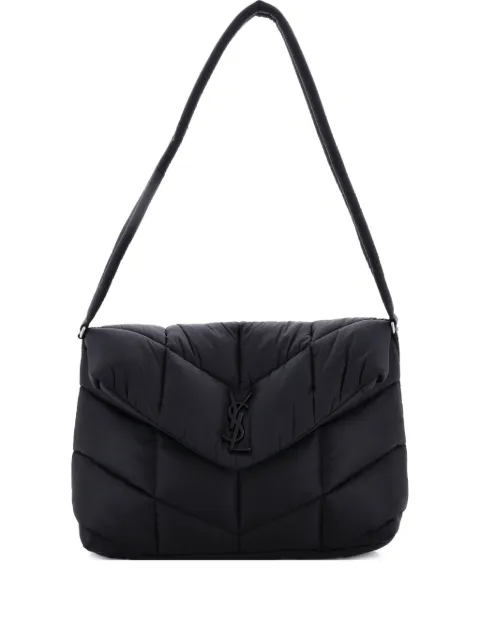 Saint Laurent Pre-Owned Loulou Puffer Messenger Bag Quilted Econyl shoulder bag