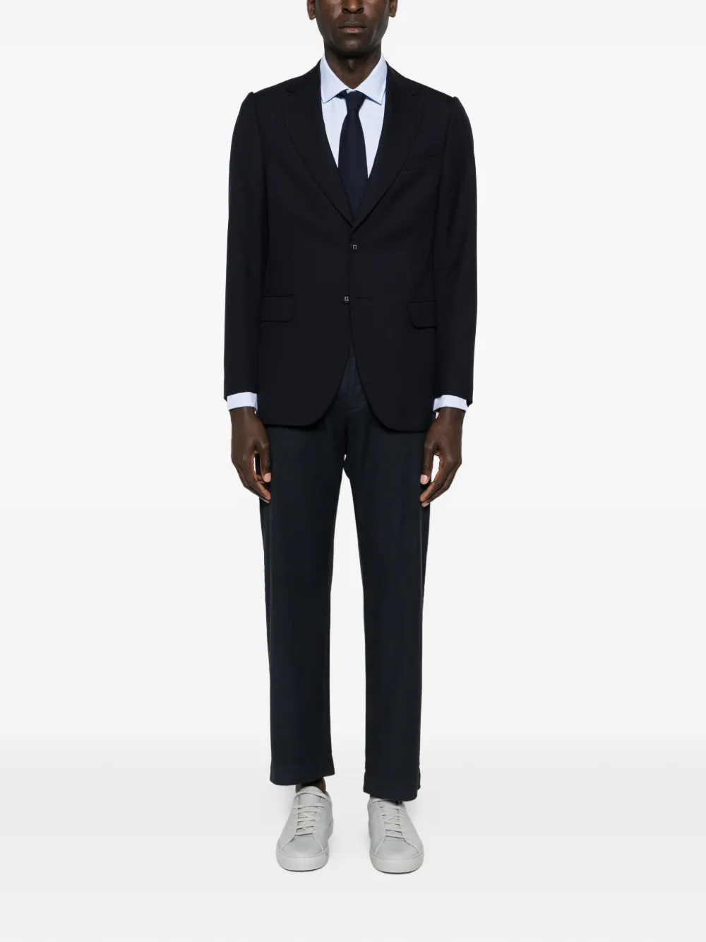 Salvatore Piccolo classic oxford shirt - Blauw