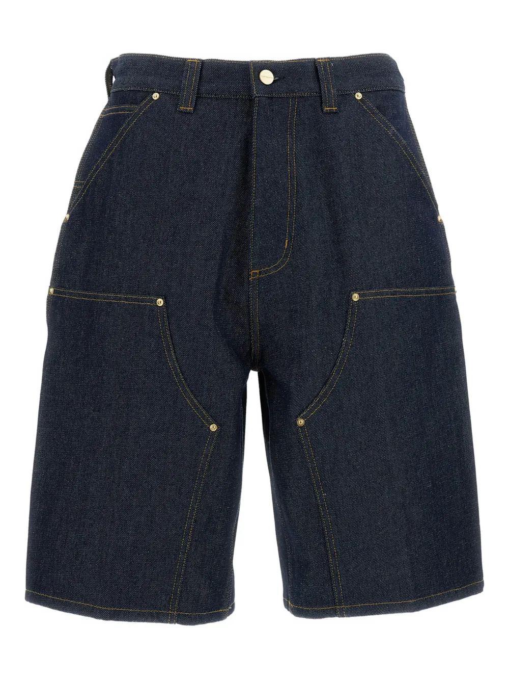 Carhartt WIP Aden Shorts mit Ziernaht | Blau | Image 1