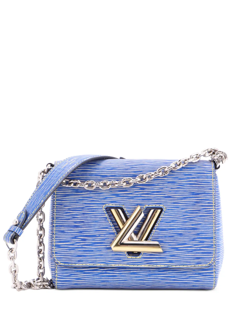 Louis Vuitton Pre-Owned Twist Handbag Epi Leather PM crossbody bag - Blu