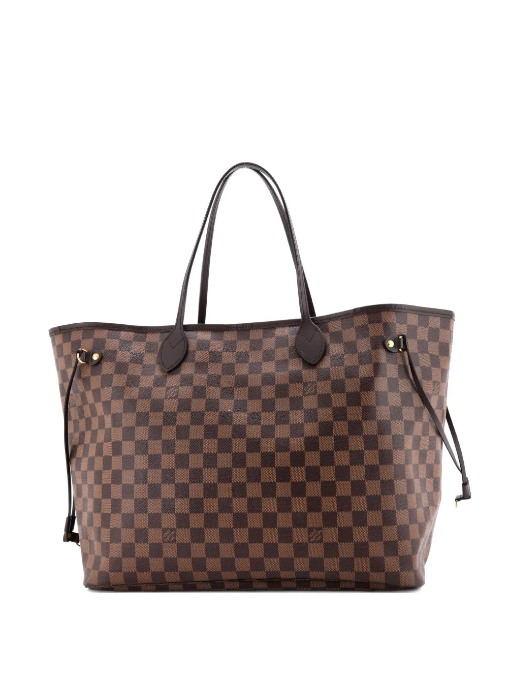 Pre-owned Louis Vuitton Neverfull Damier Gm Tote Bag In Brown