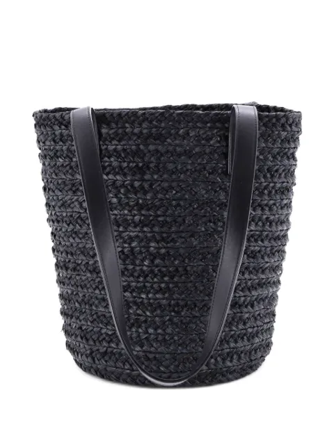 Saint Laurent Pre-Owned Panier Basket Shopper Raffia Small tote bag