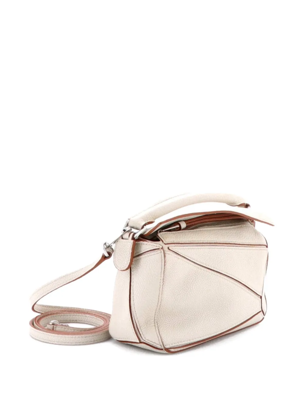 Puzzle Bag Leather Mini Crossbody Bag