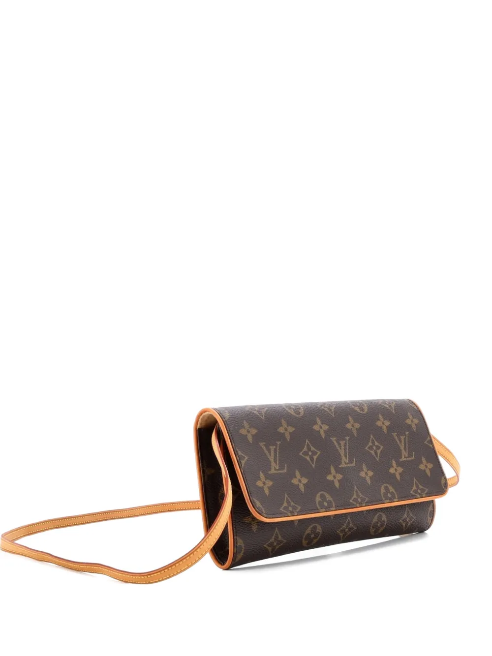 Louis Vuitton Pre-Owned Twin Handbag Monogram Canvas GM crossbody bag - Marrone
