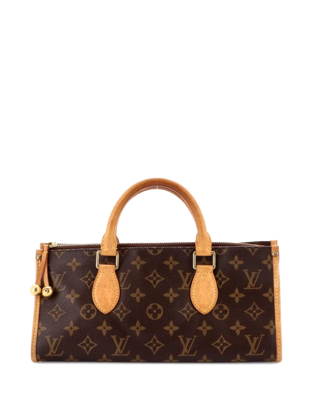 Louis Vuitton Pre-Owned Popincourt Handle Bag Monogram Canvas satchel - Marrone