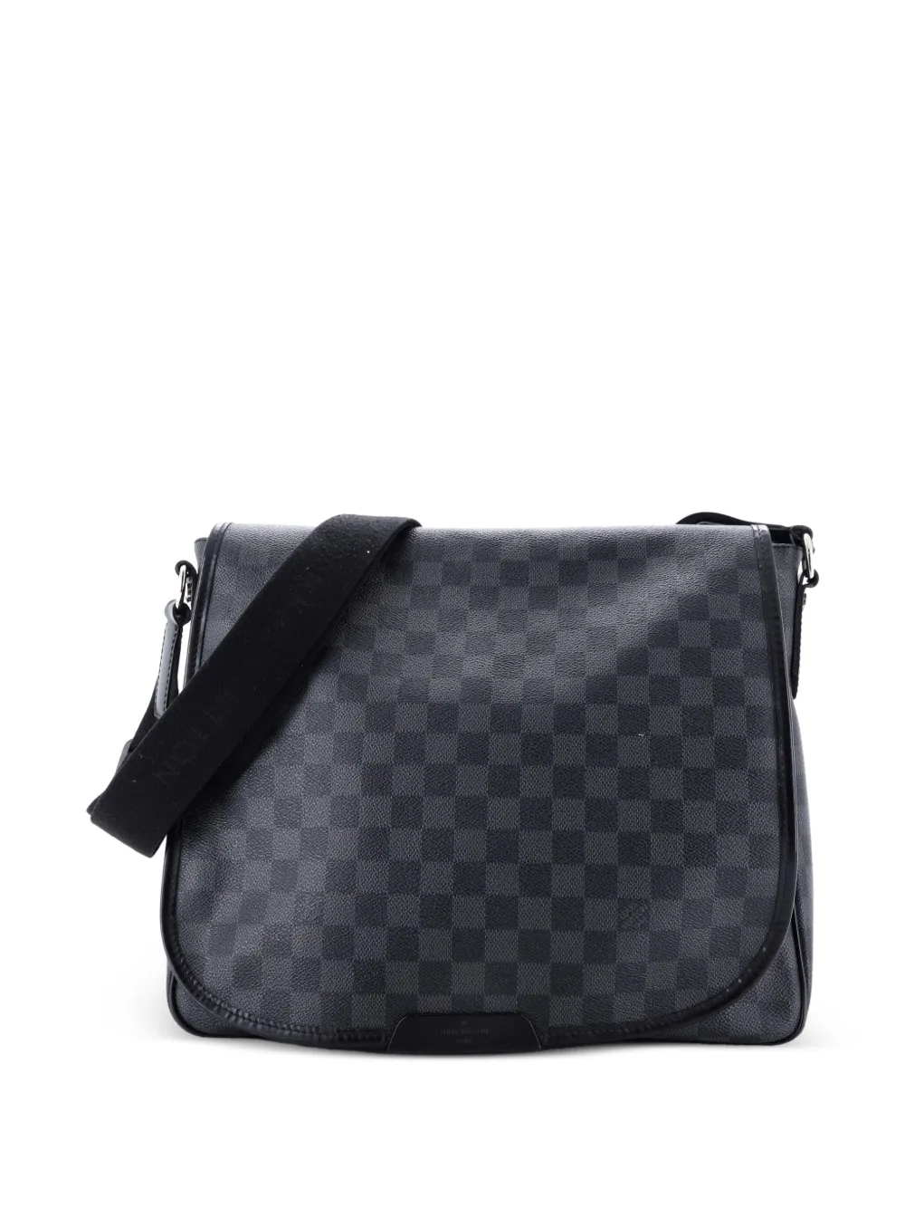 Louis Vuitton Pre-Owned Daniel Messenger Bag Damier Graphite MM crossbody bag - Nero