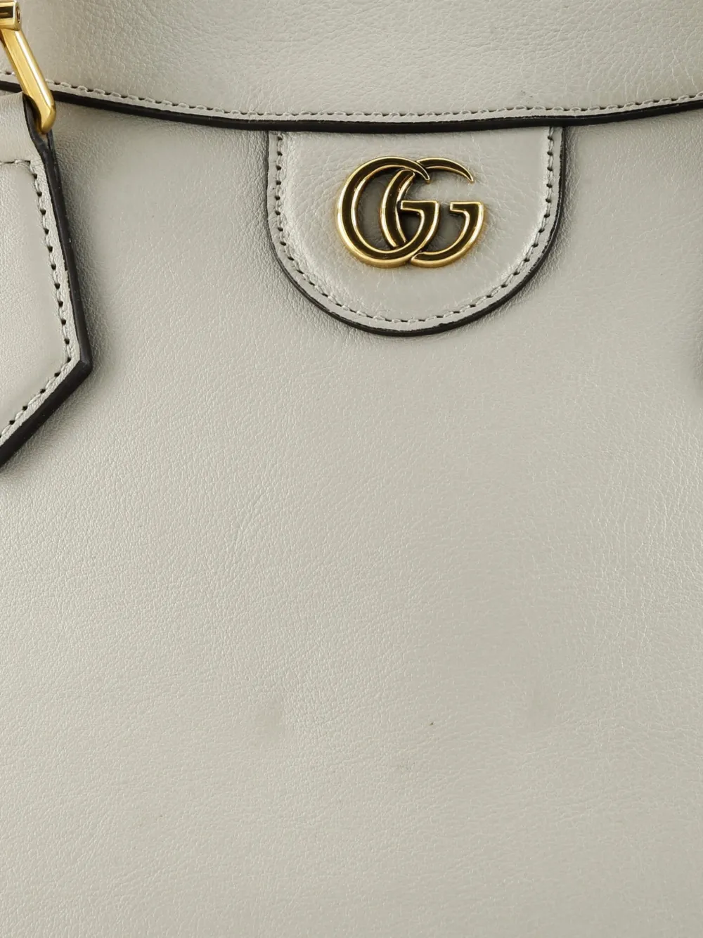 GUCCI Pre-owned Diana Nm Bamboo Handle Leather Medium Tote Bag In Neutral