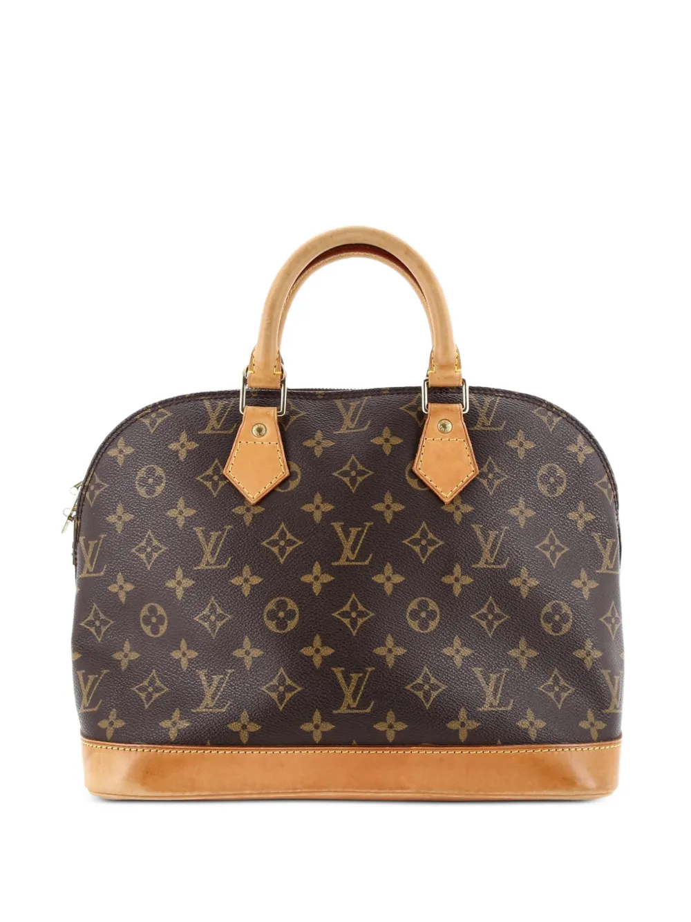Louis Vuitton Pre-Owned Alma Handbag Monogram Canvas PM satchel - Brown