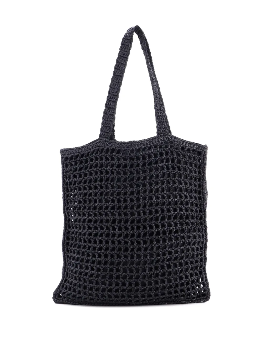Prada Pre-Owned Triangle Logo Open Raffia tote bag | Pre-Owned | Image 2