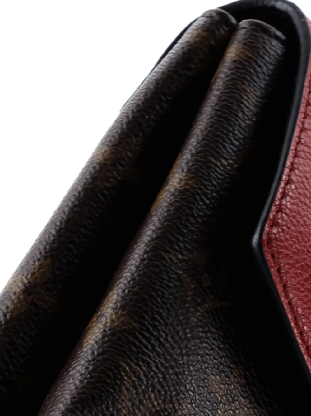 LOUIS VUITTON Pre-owned Saint Placide Handbag Monogram Canvas And Leather Shoulder Bag In Brown