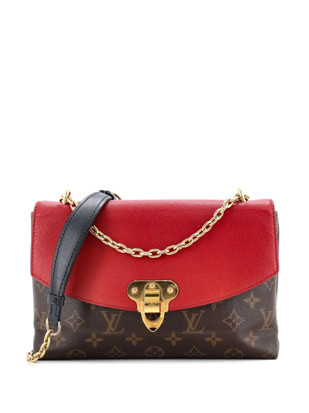 Click to view more detailed imagery on our partner's website Pre-owned Louis Vuitton Saint Placide Handbag Monogram Canvas And Leather Shoulder Bag In Brown