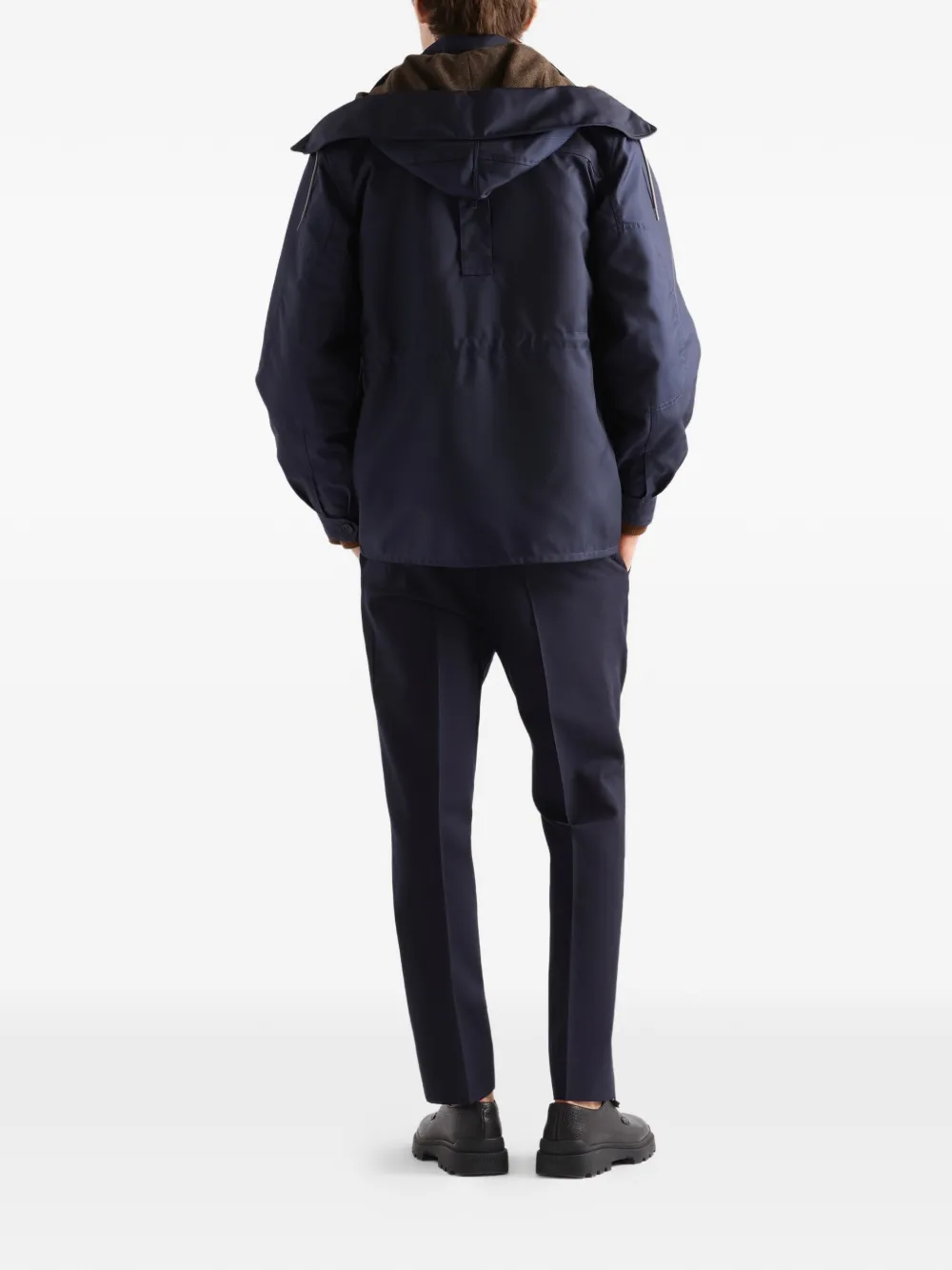 Prada Hooded Jacket - Blue 