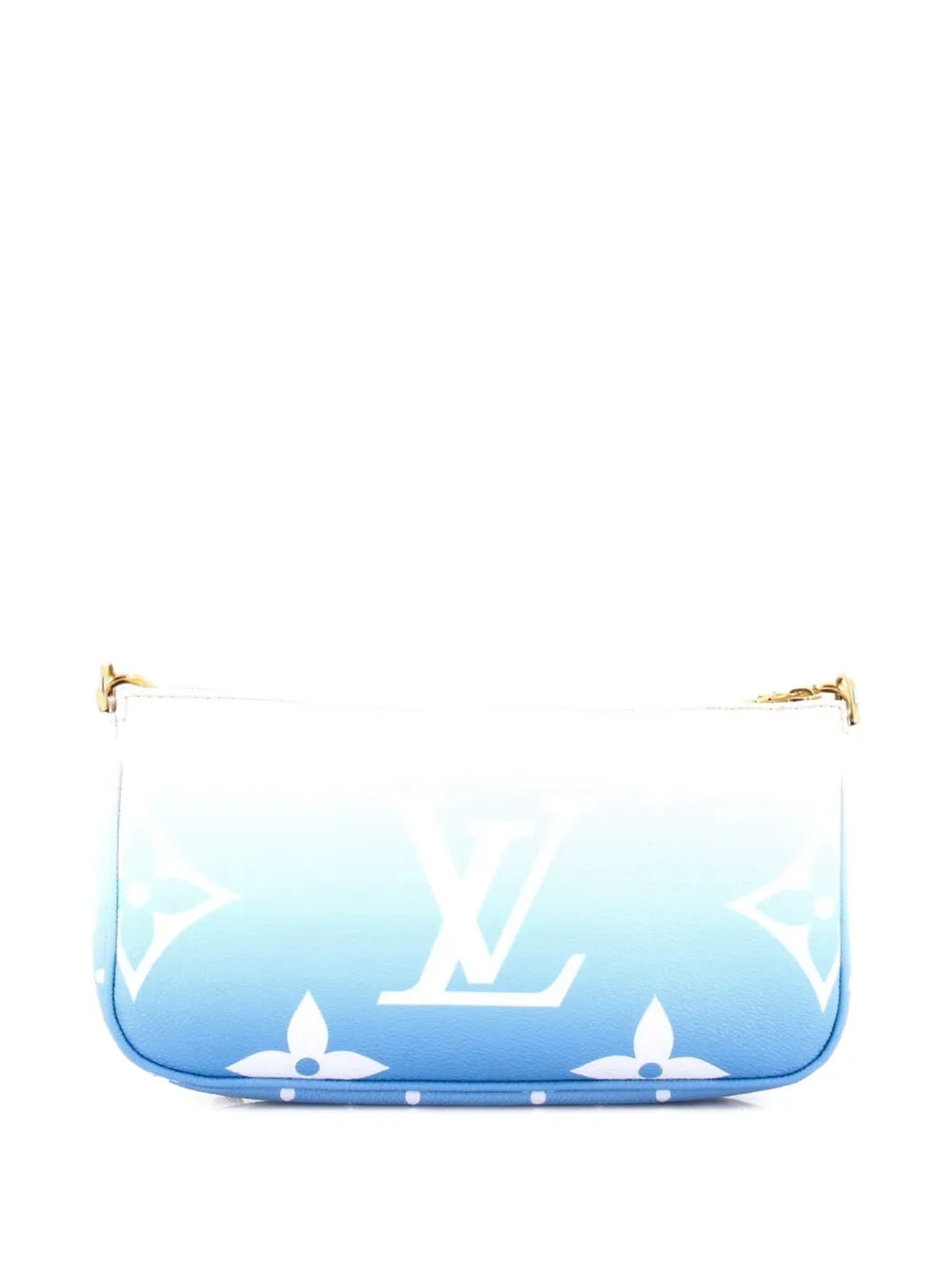 Pre-owned Louis Vuitton Multi Pochette Accessoires By The Pool Monogram Giant Crossbody Bag In Blue