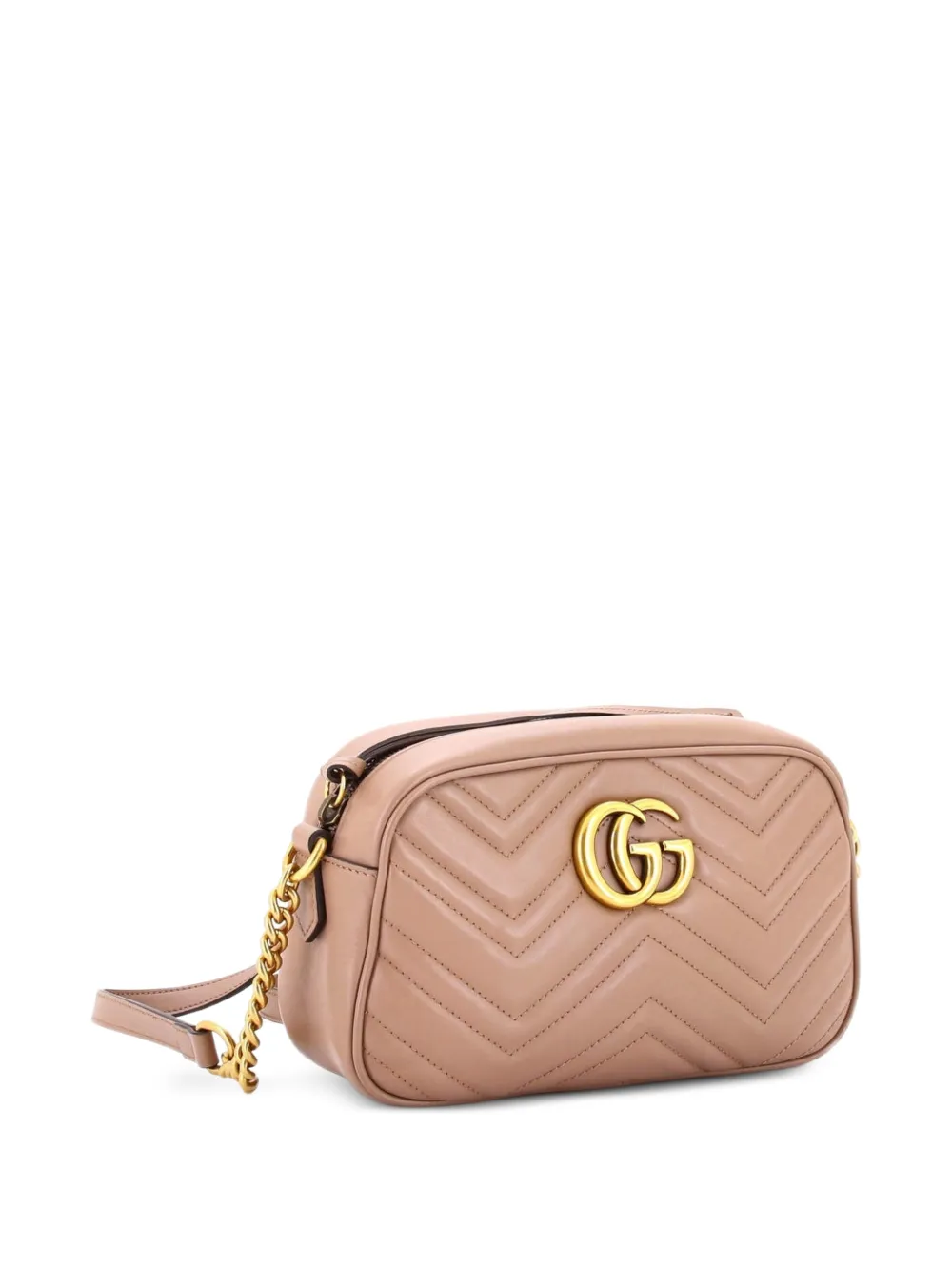 Gucci Pre-Owned GG Marmont Shoulder Bag Matelasse Leather Small crossbody bag - Toni neutri