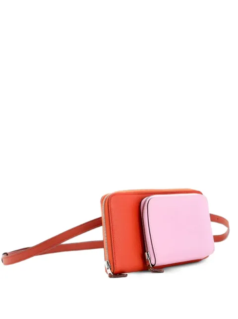 Hermès Pre-Owned Nouveau To Go Wallet Epsom with Swift clutch bag