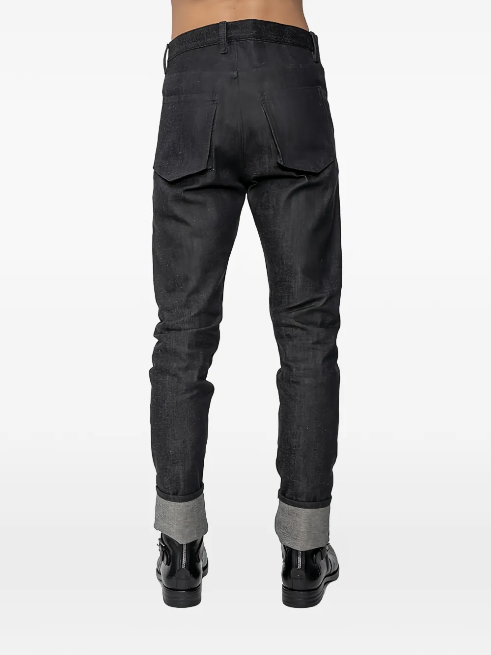 Turn-Up Hem Jeans